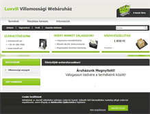 Tablet Screenshot of luxvill.net